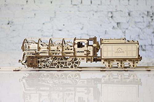mechanisches holzspielzeug ugears lokomotive